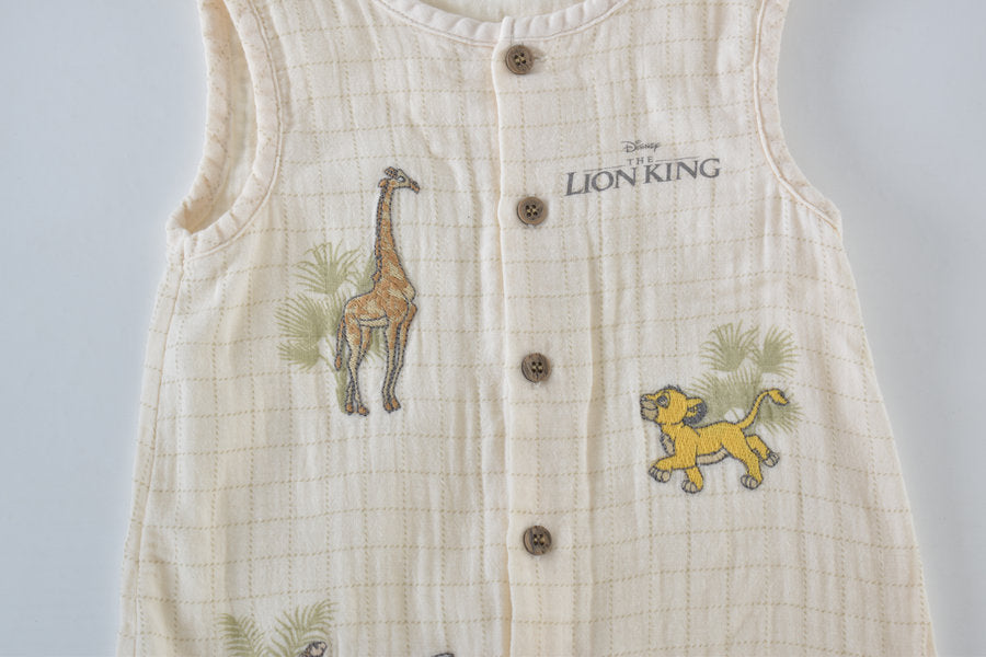 The Lion King muslin romper