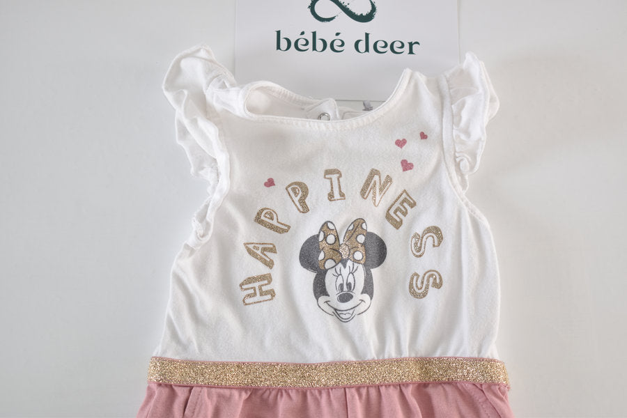 Barboteuse Minnie Mouse « Happiness »