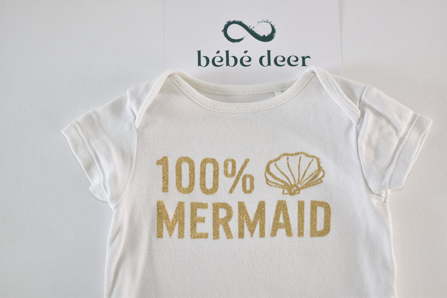 Bodysuit “100% Mermaid”