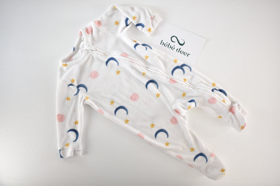 Sleepsuit featuring galaxy pattern