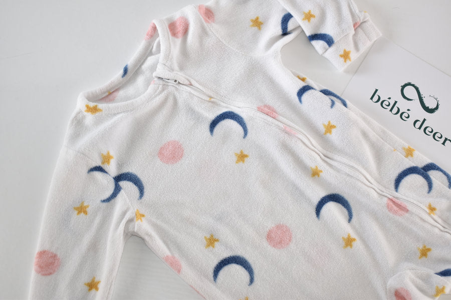 Sleepsuit featuring galaxy pattern