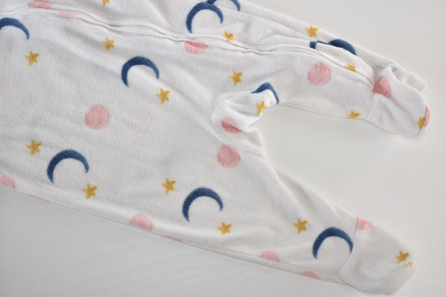 Sleepsuit featuring galaxy pattern