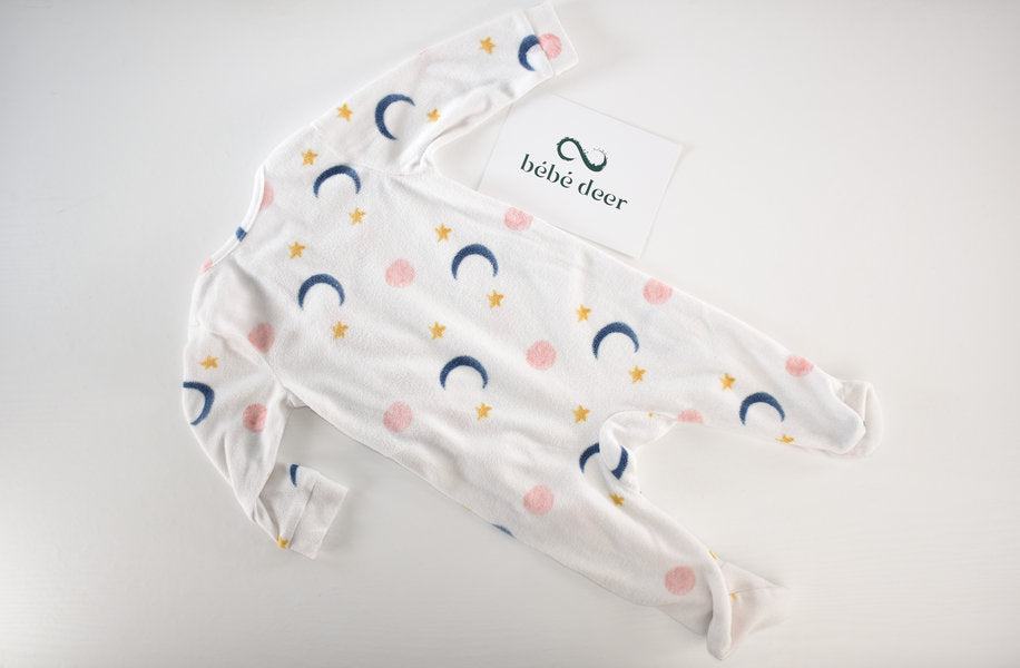 Sleepsuit featuring galaxy pattern
