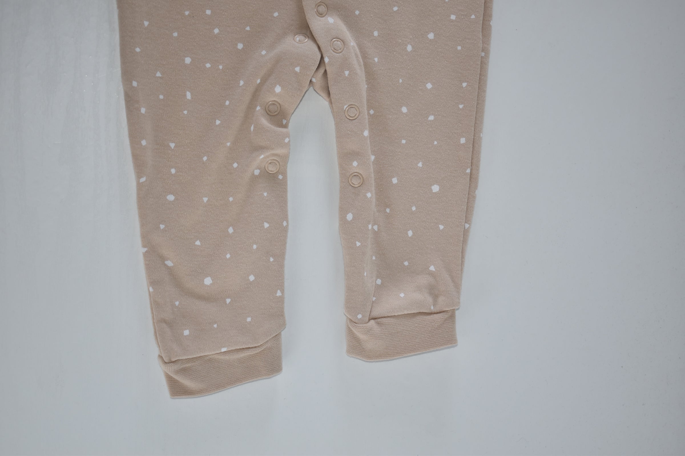 Dors-bien beige à pois