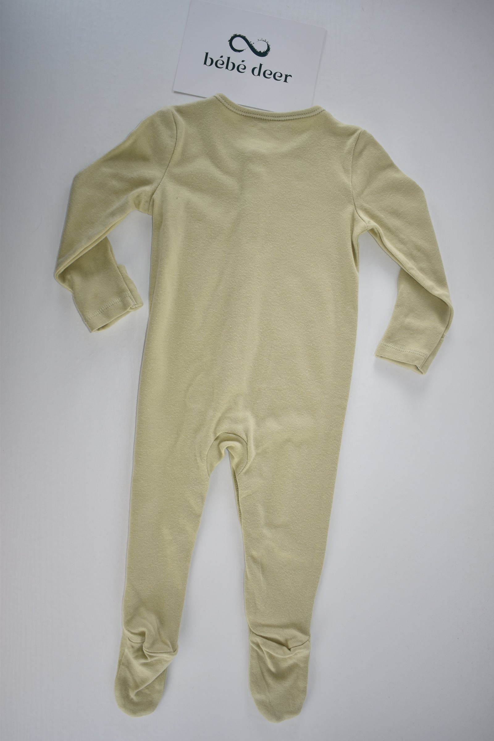 Grenouillère vert pâle