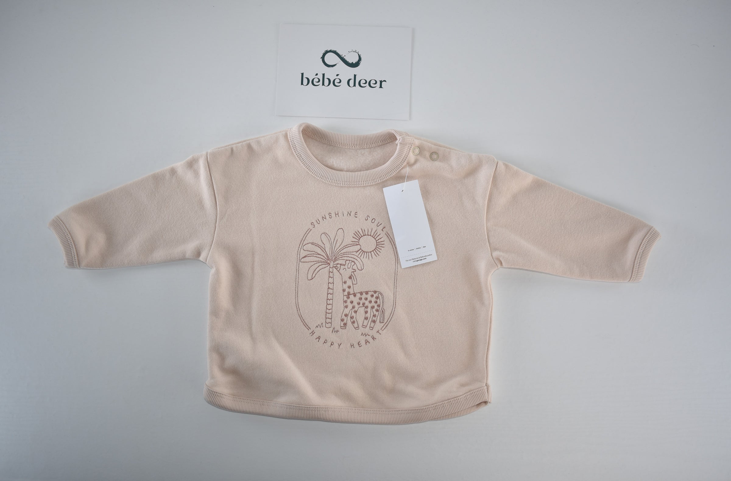 Pull « Cœur joyeux sous le soleil »