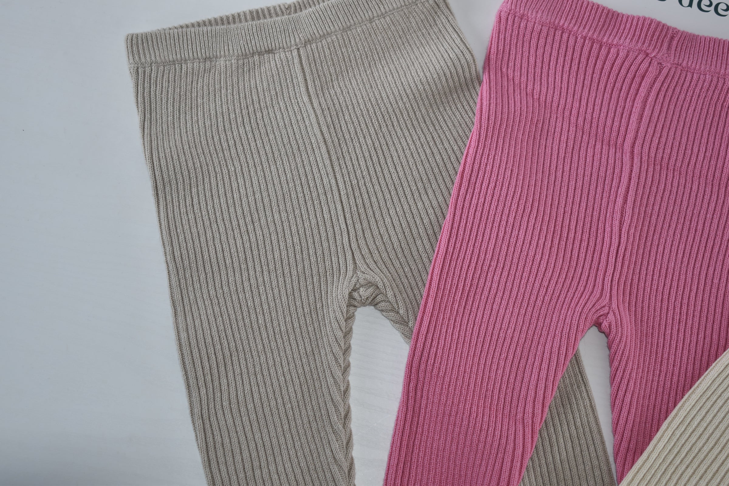 Leggings côtelés lot de 3