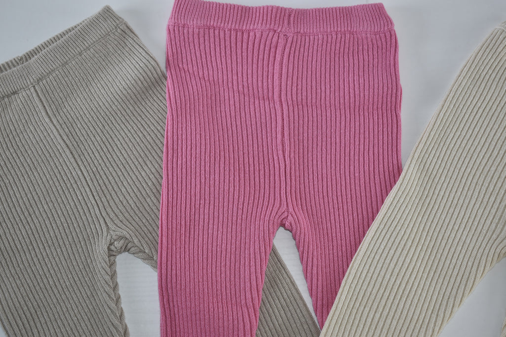 Leggings côtelés lot de 3