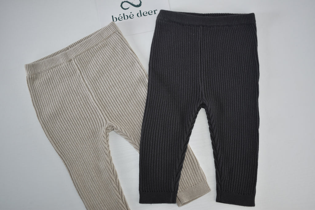 Legging côtelé lot de 2