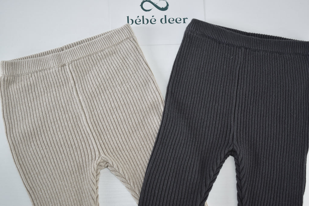 Legging côtelé lot de 2