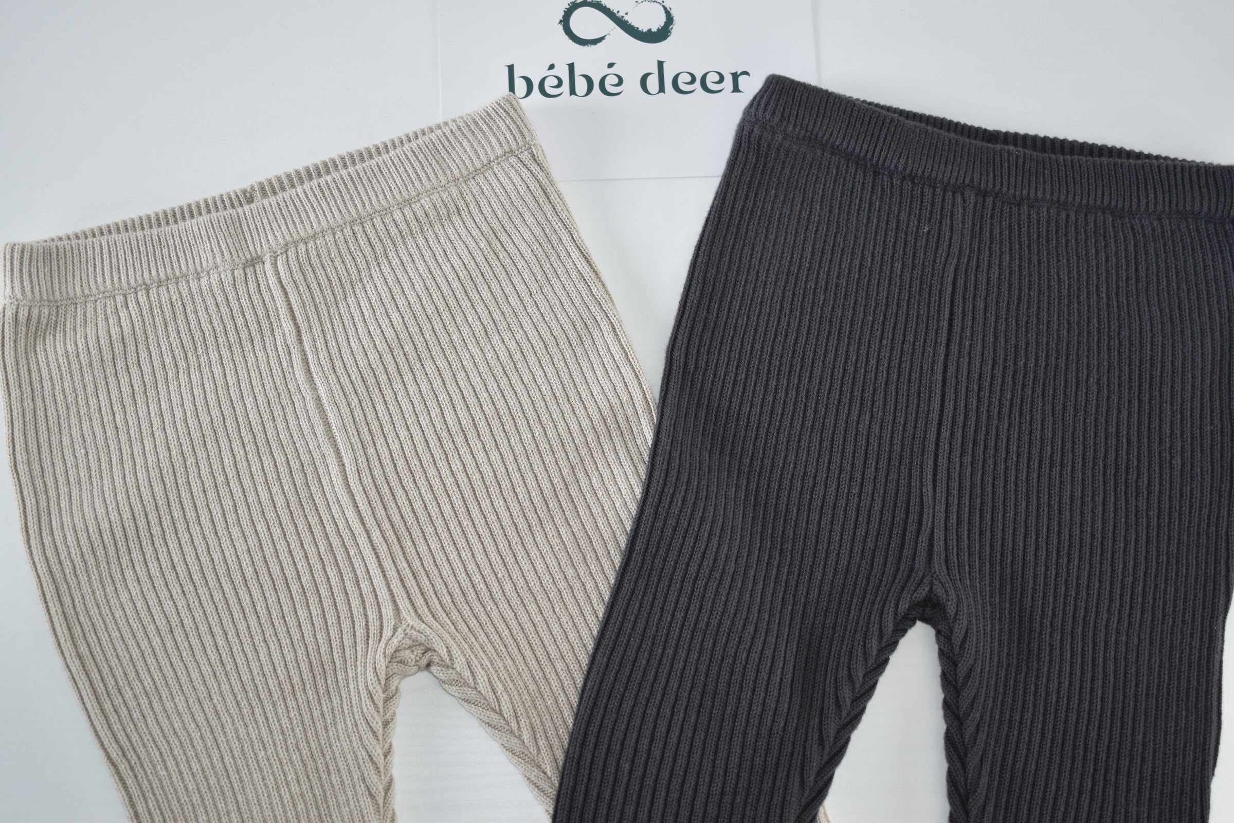 Legging côtelé lot de 2
