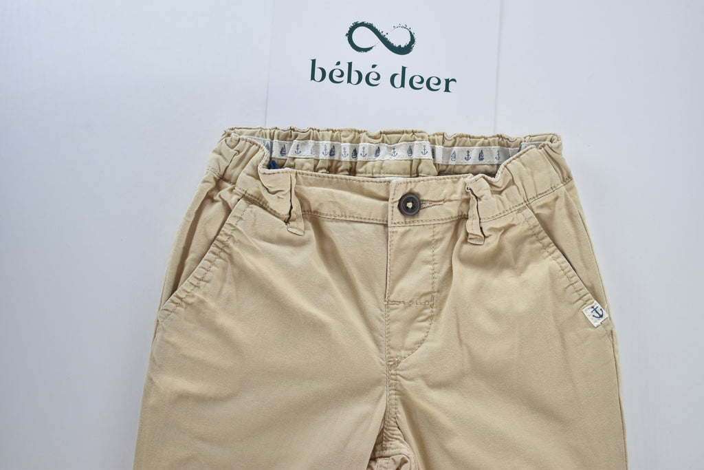 Beige lightweight trousers