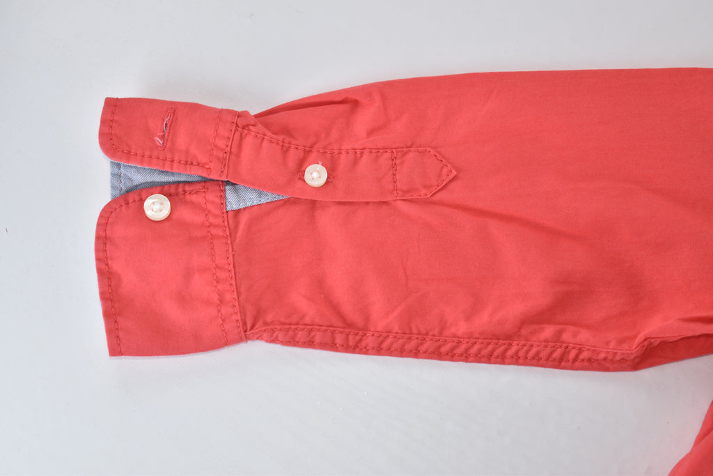 Coral/Red long sleeve shirt