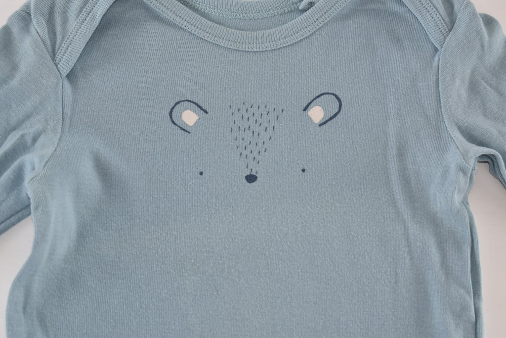 Hedgehog long sleeve bodysuit