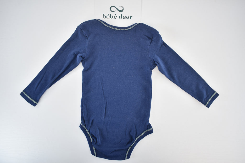 Triceratops long sleeve bodysuit