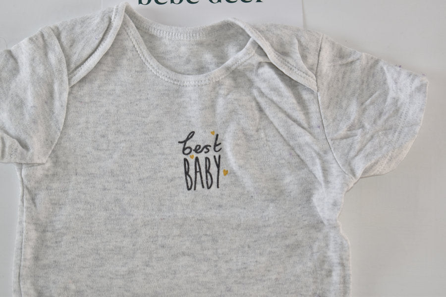 "Best baby" bodysuit