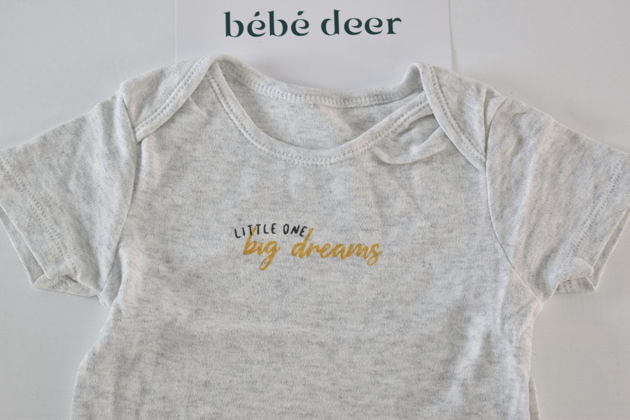 Little one big dreams bodysuit