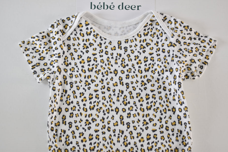Leopard print bodysuit