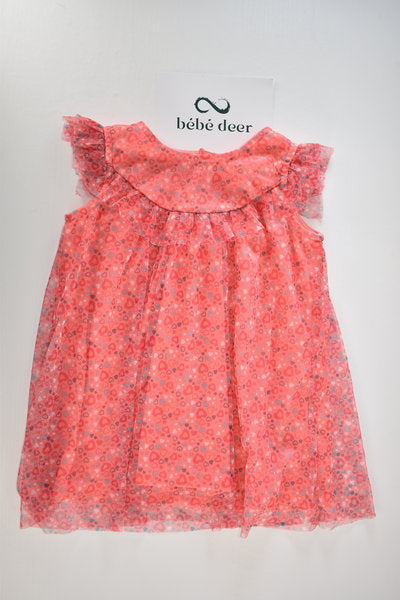 Floral layered dress