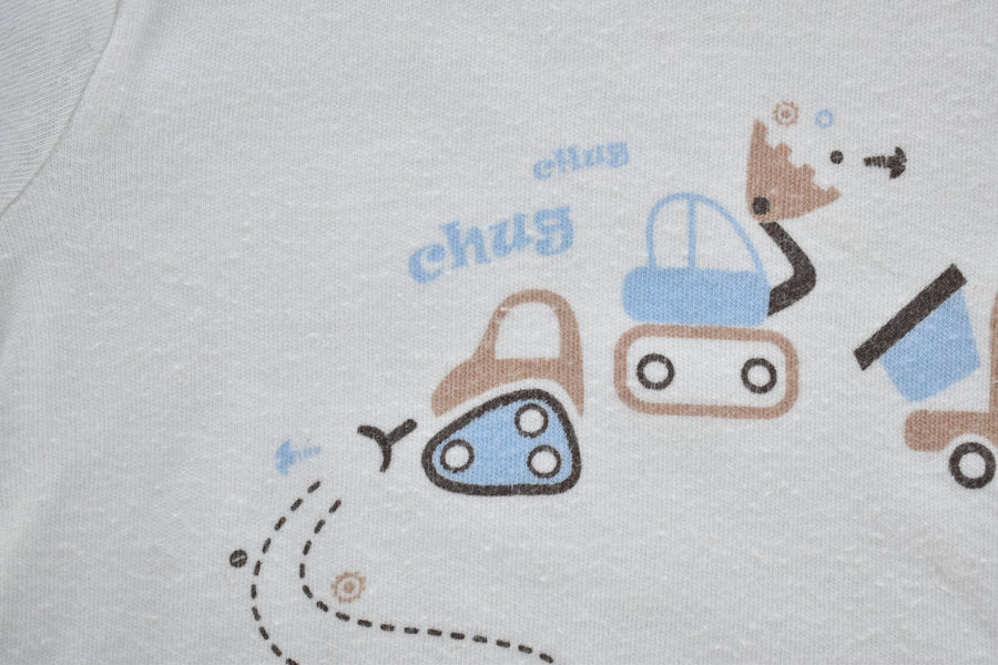 2-piece vehicle print pyjama set