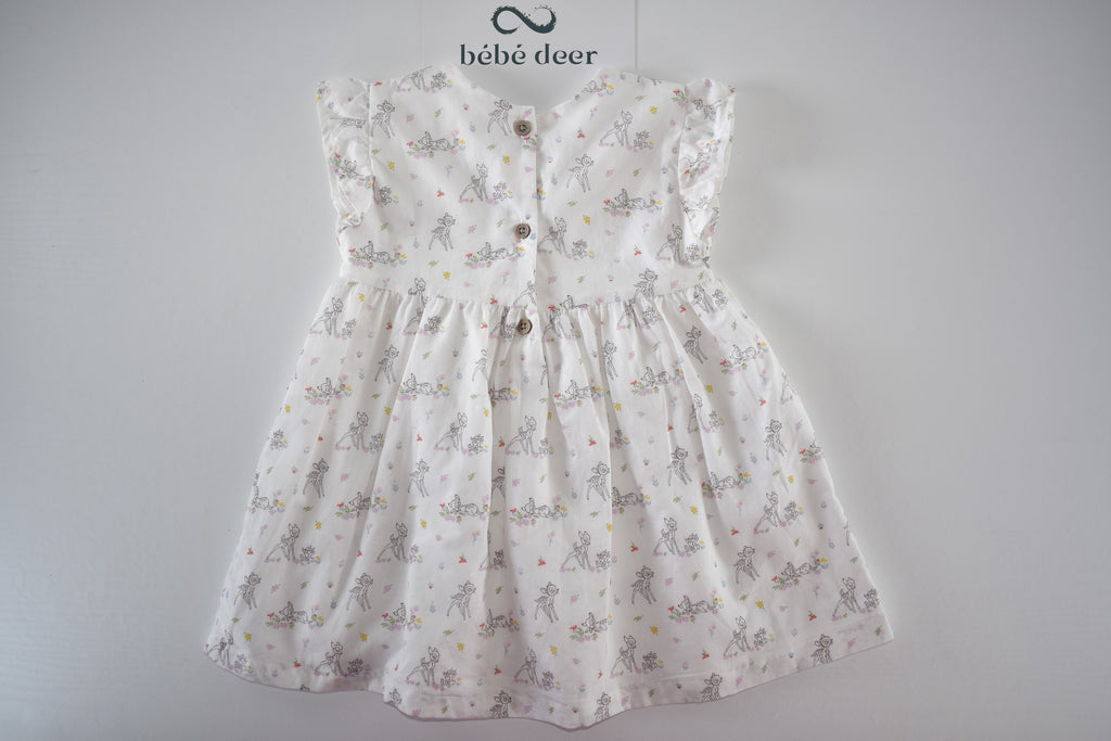 Disney Bambi flutter sleeve dress