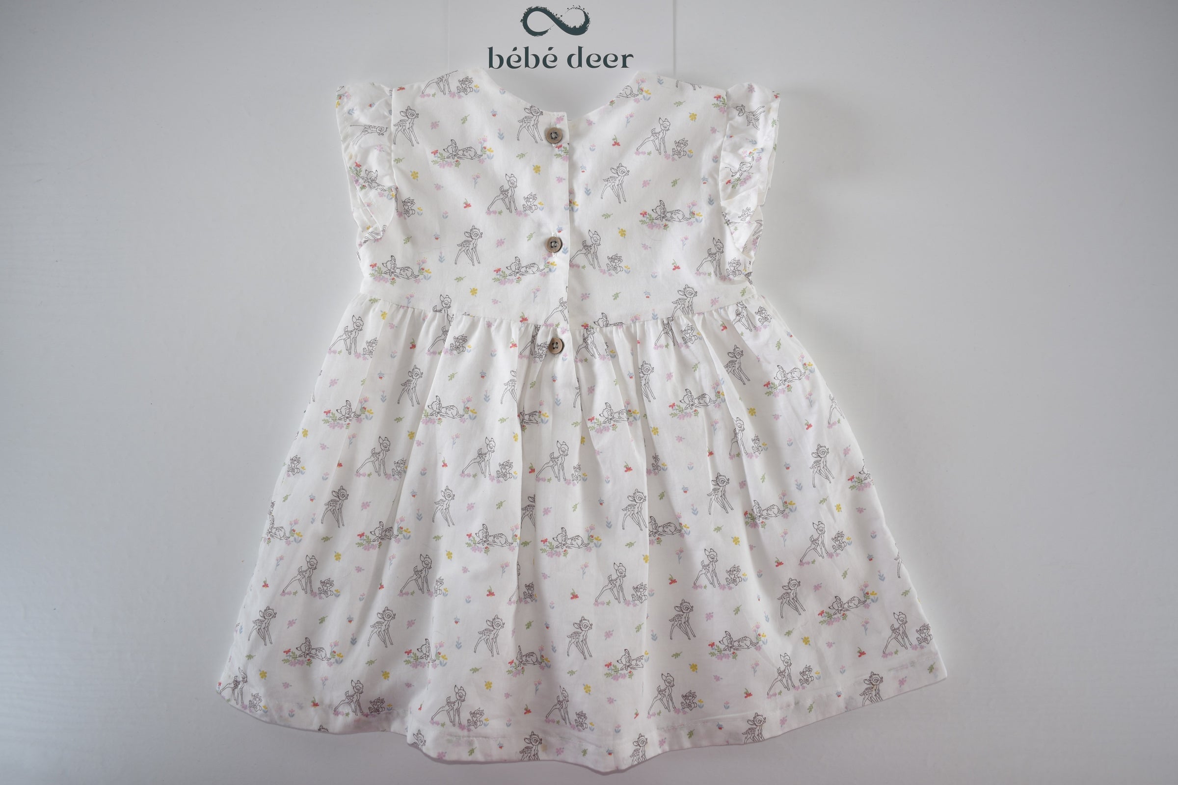 Disney Bambi flutter sleeve dress