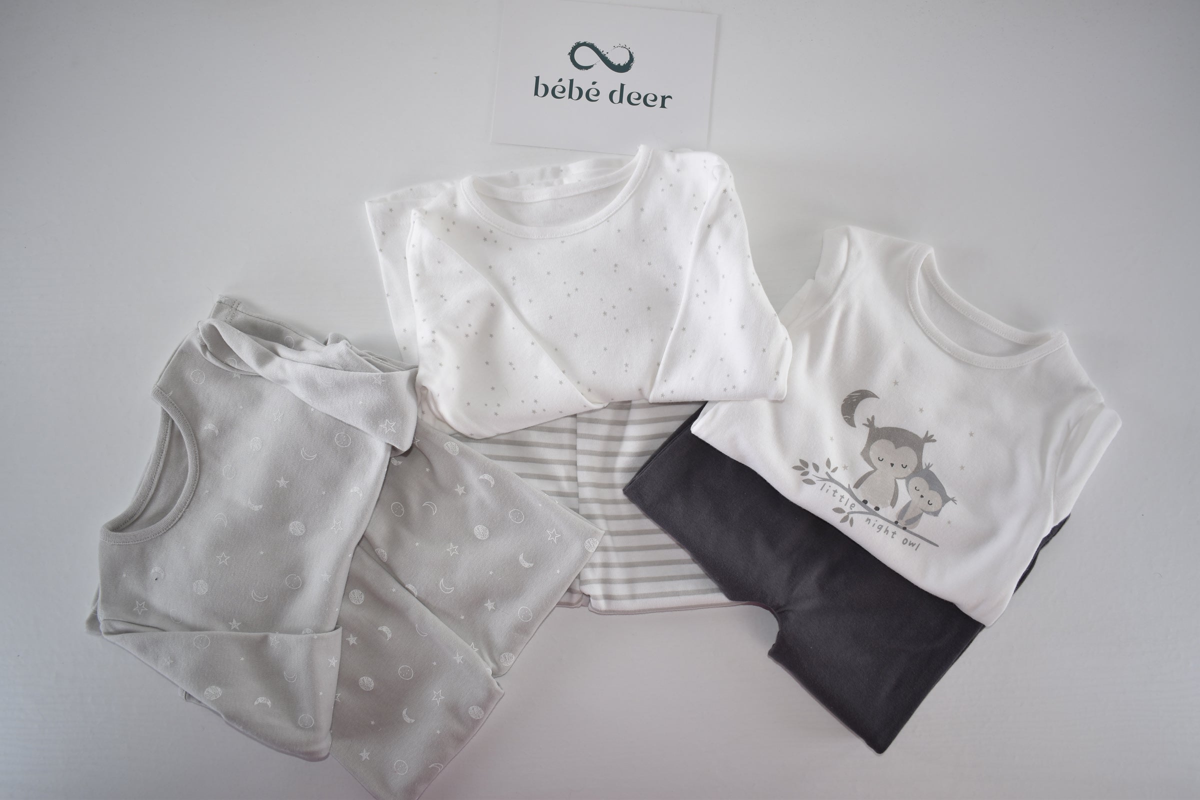 Three sleepsuit set