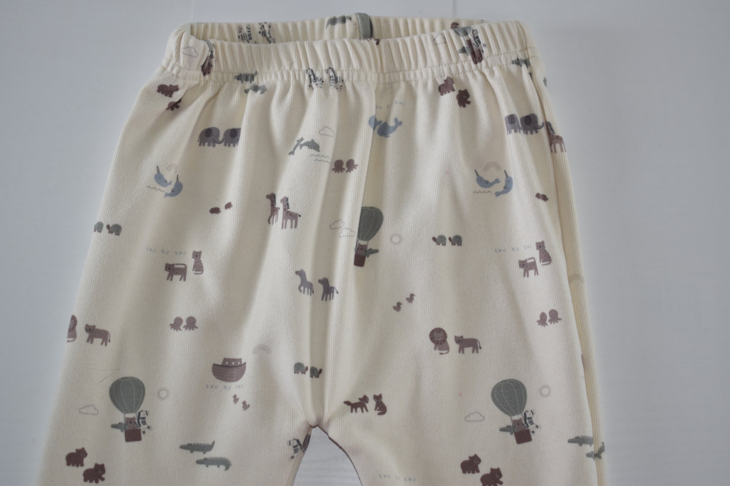 Safari print trousers