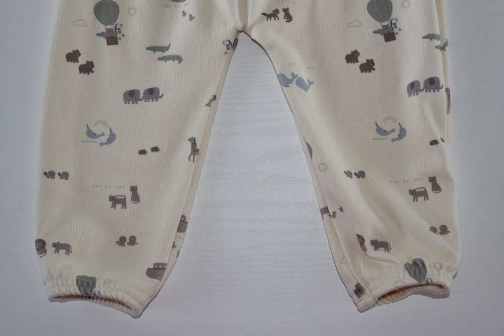 Safari print trousers
