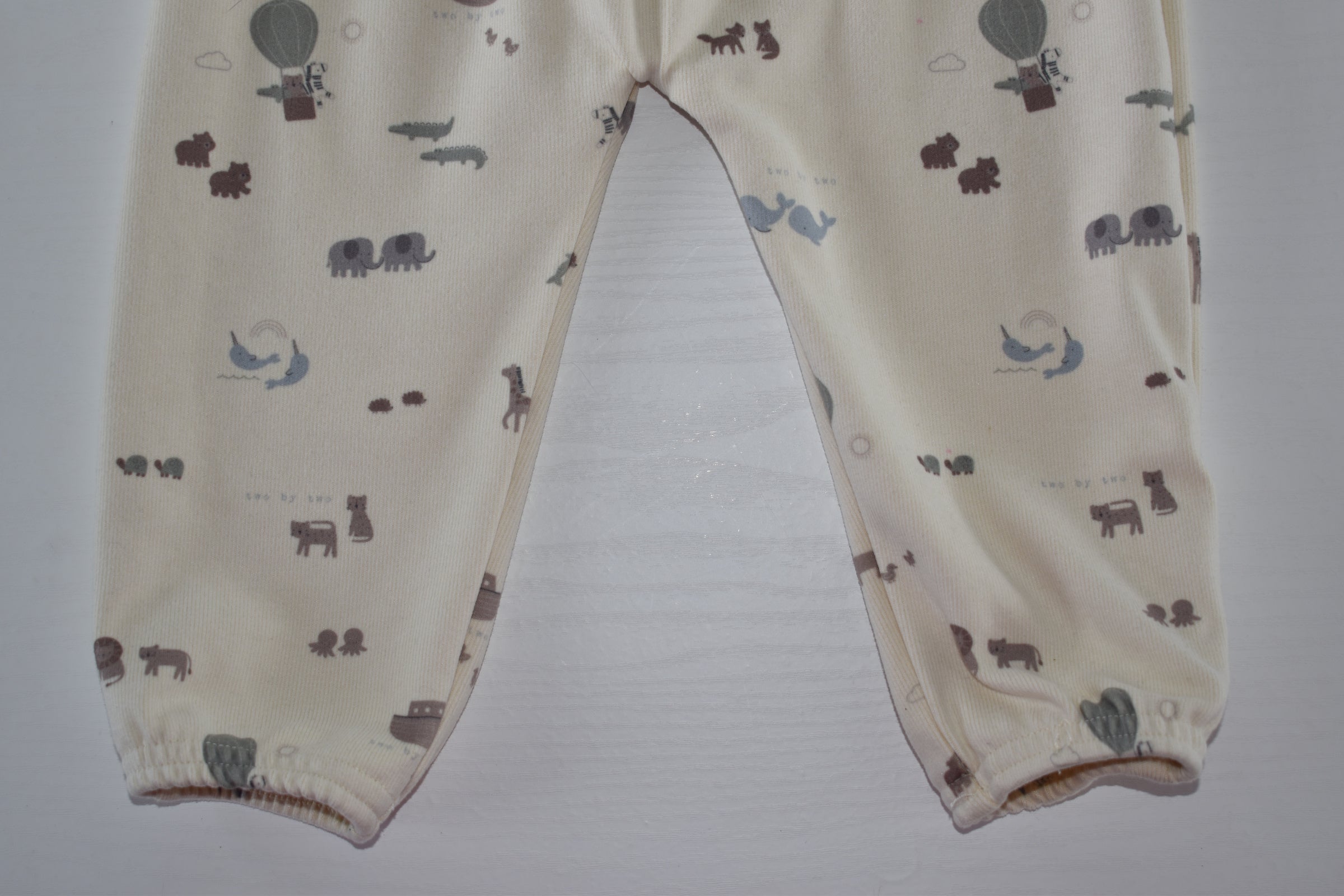 Safari print trousers
