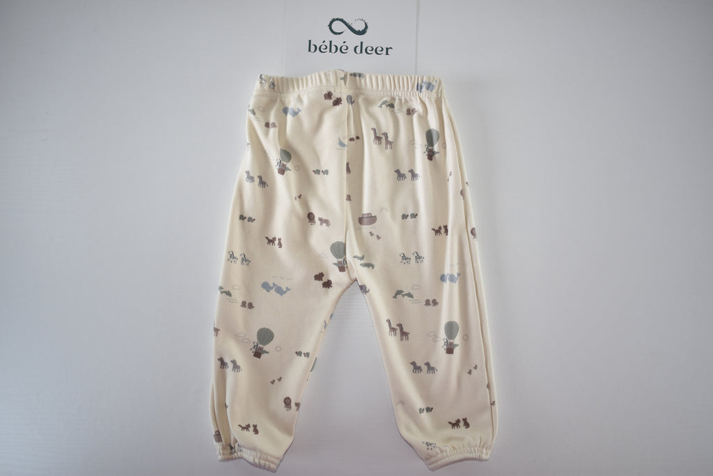 Safari print trousers