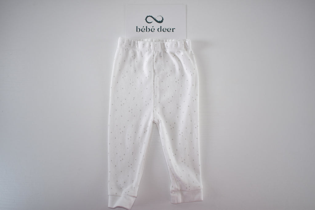 Star print trousers