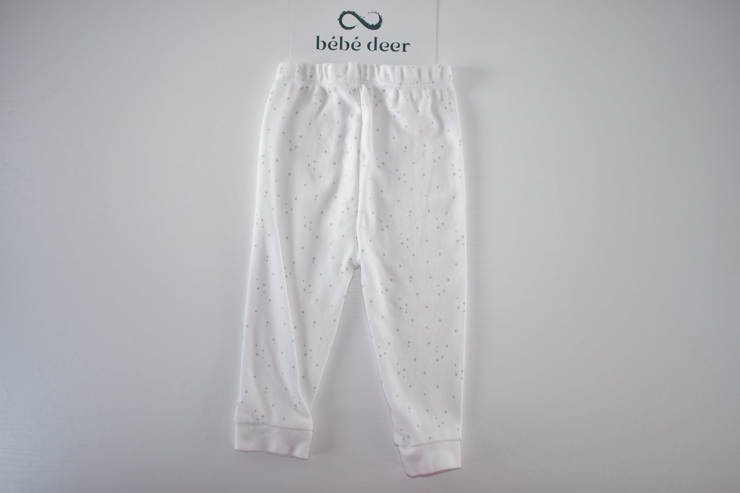 Star print trousers
