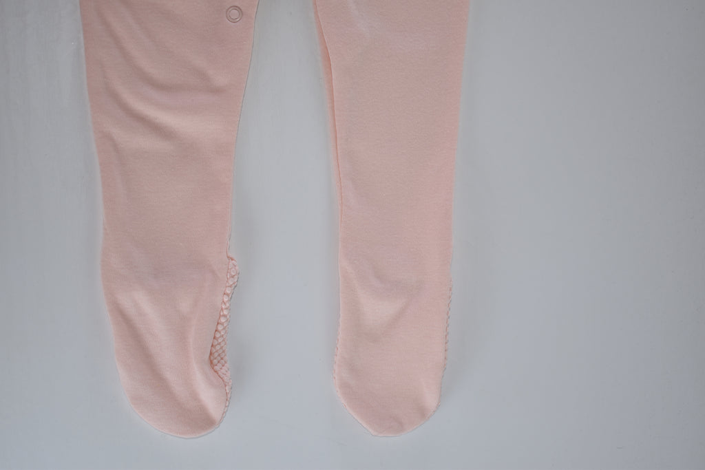Pink flower sleepsuit