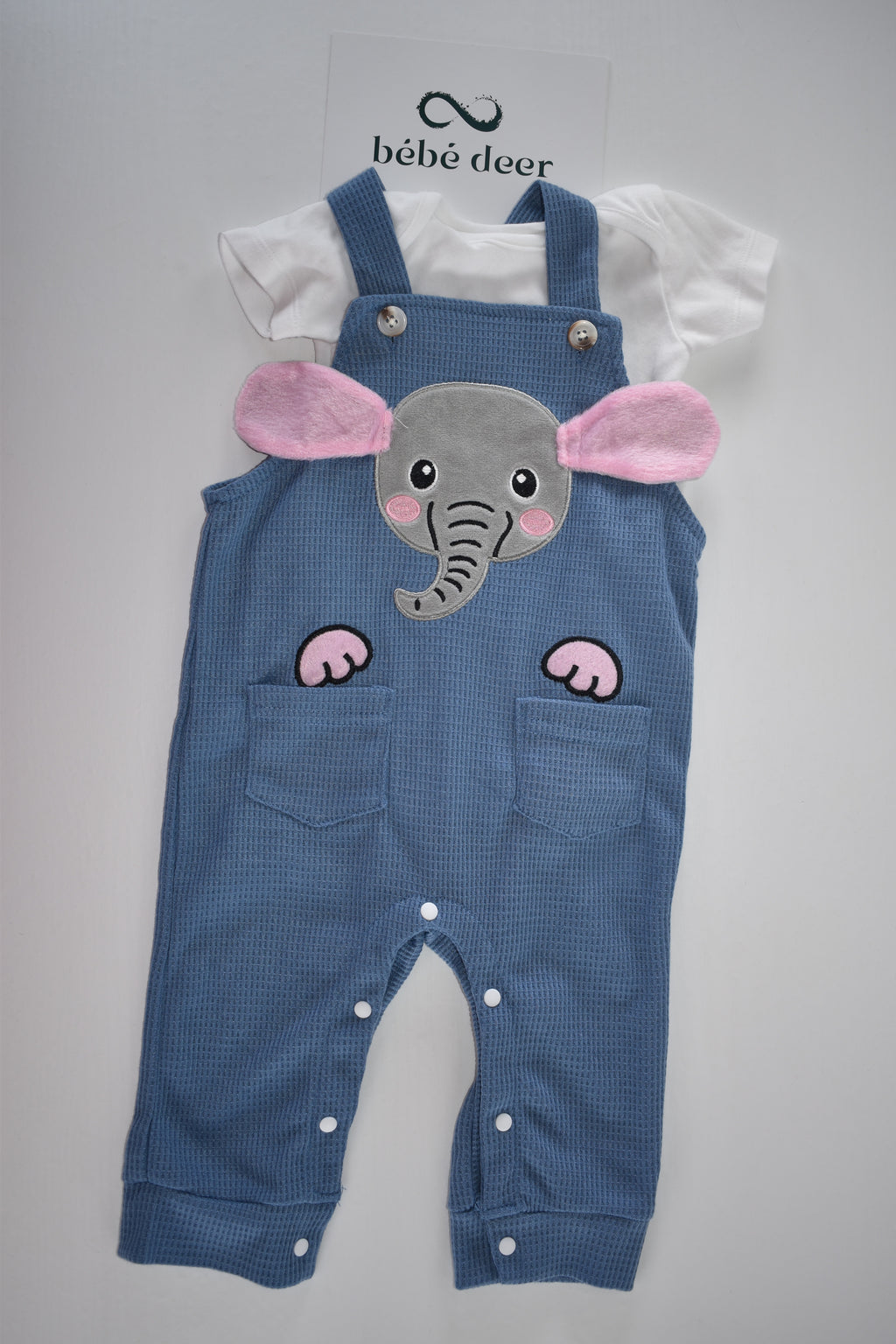Bodysuit and dungarees set