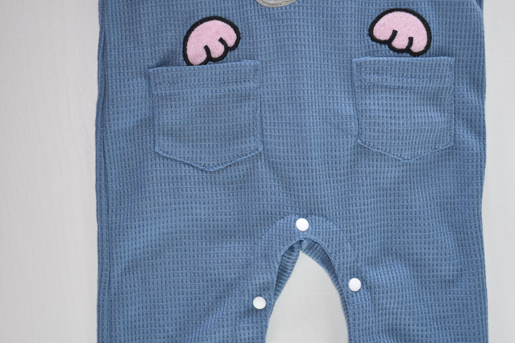 Bodysuit and dungarees set