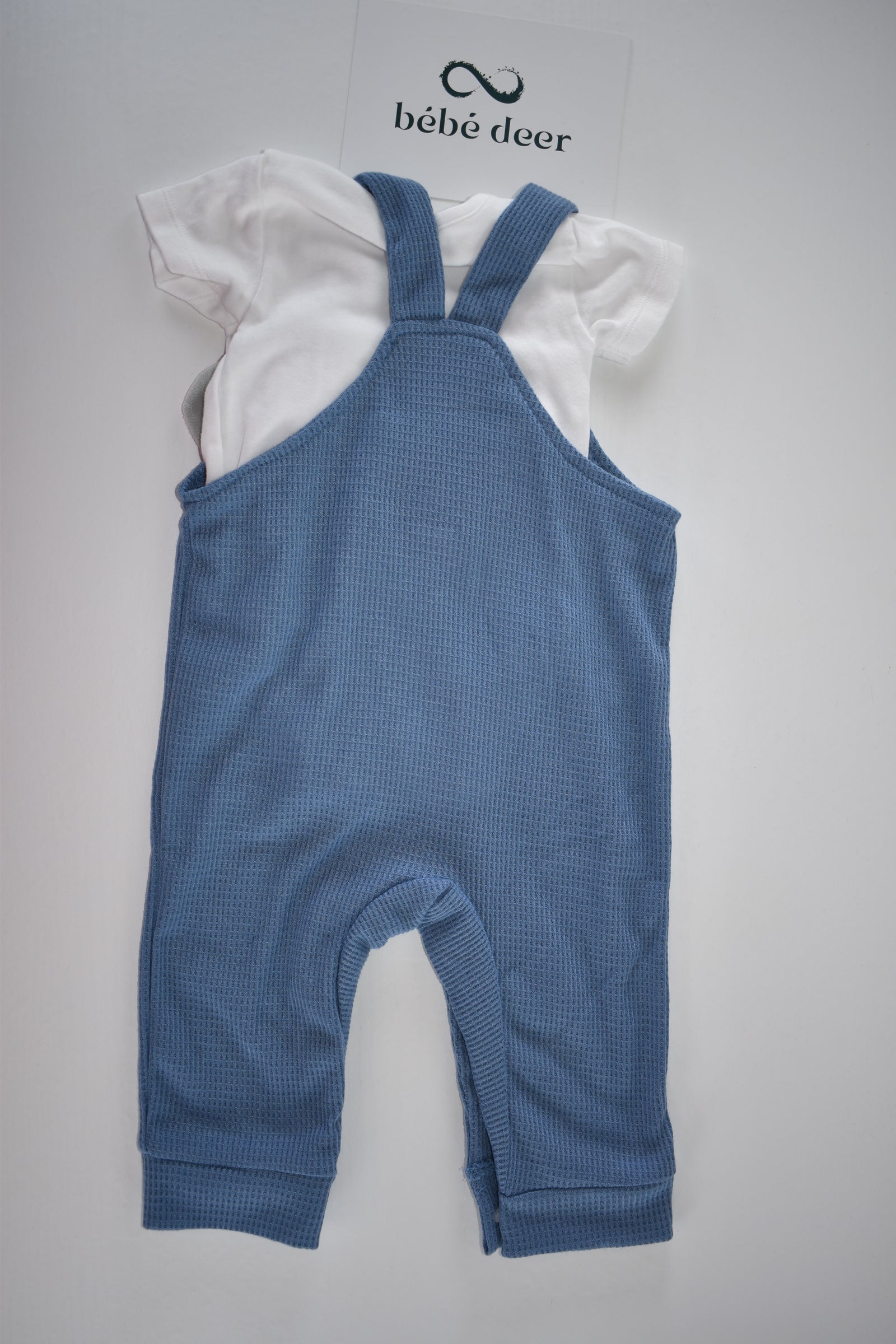 Bodysuit and dungarees set