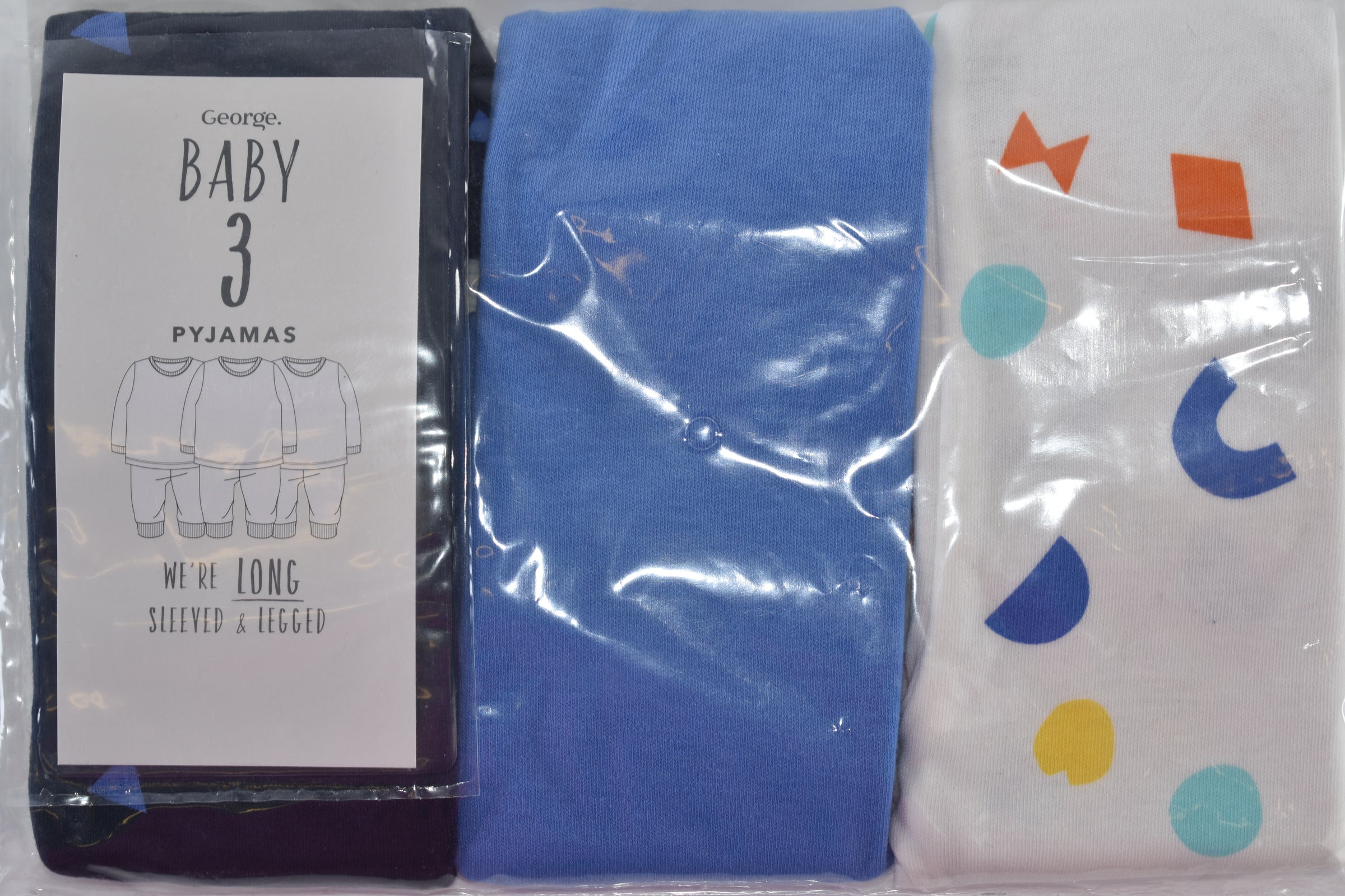 Three sleepsuits set