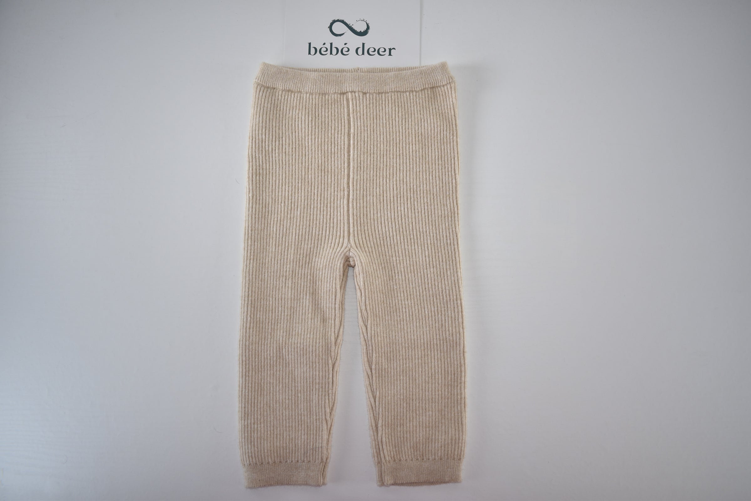 Ribbed knit leggings