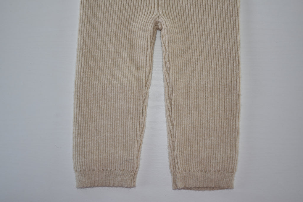 Ribbed knit leggings