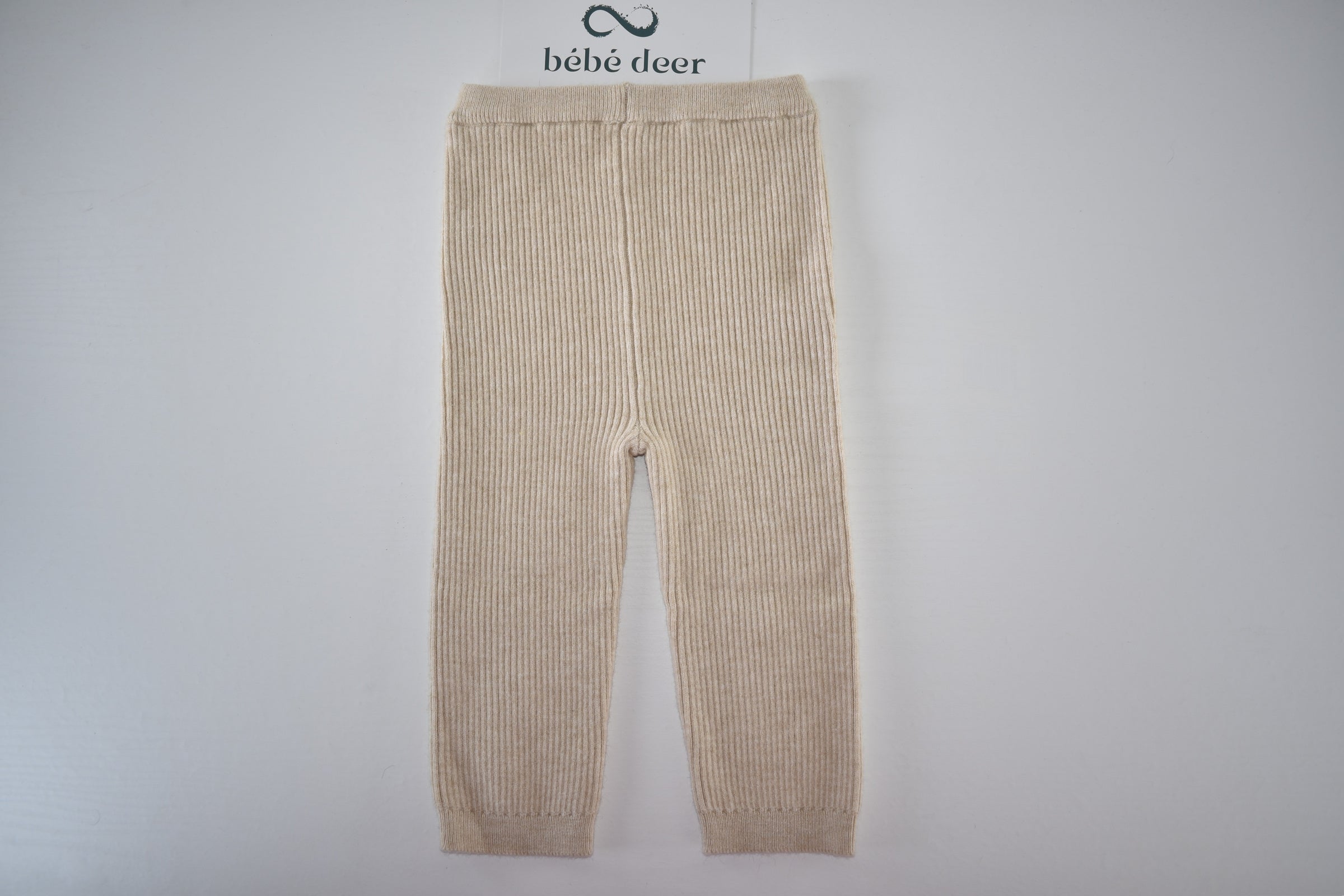 Ribbed knit leggings