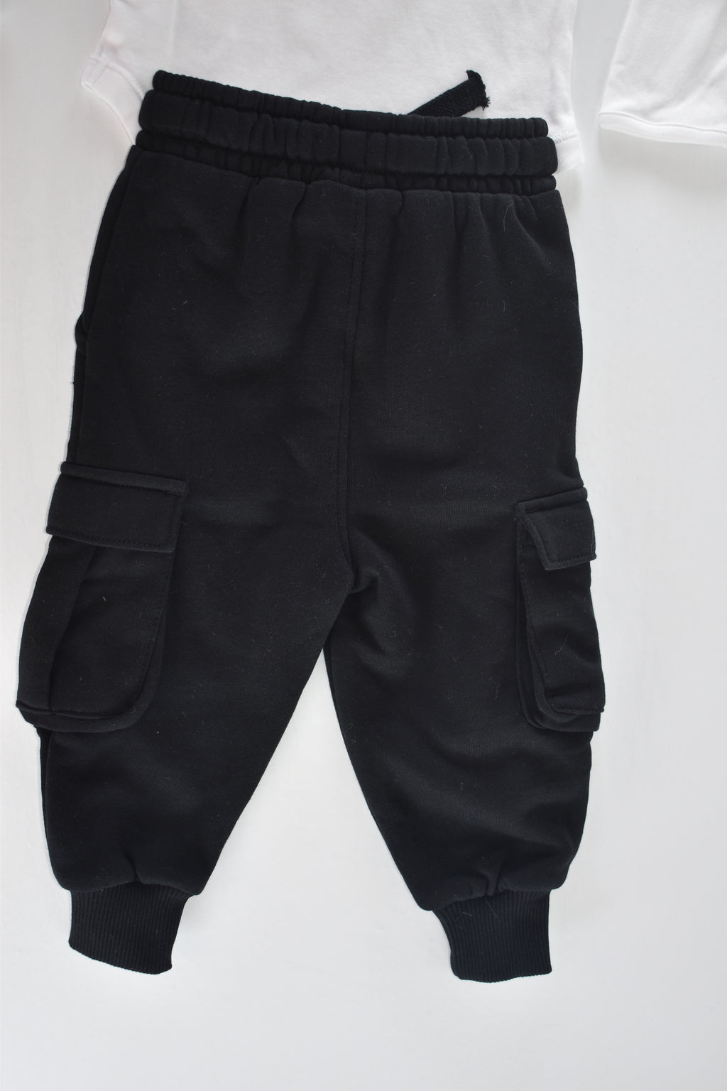 Long sleeve bodysuit and new with tags cargo trousers set