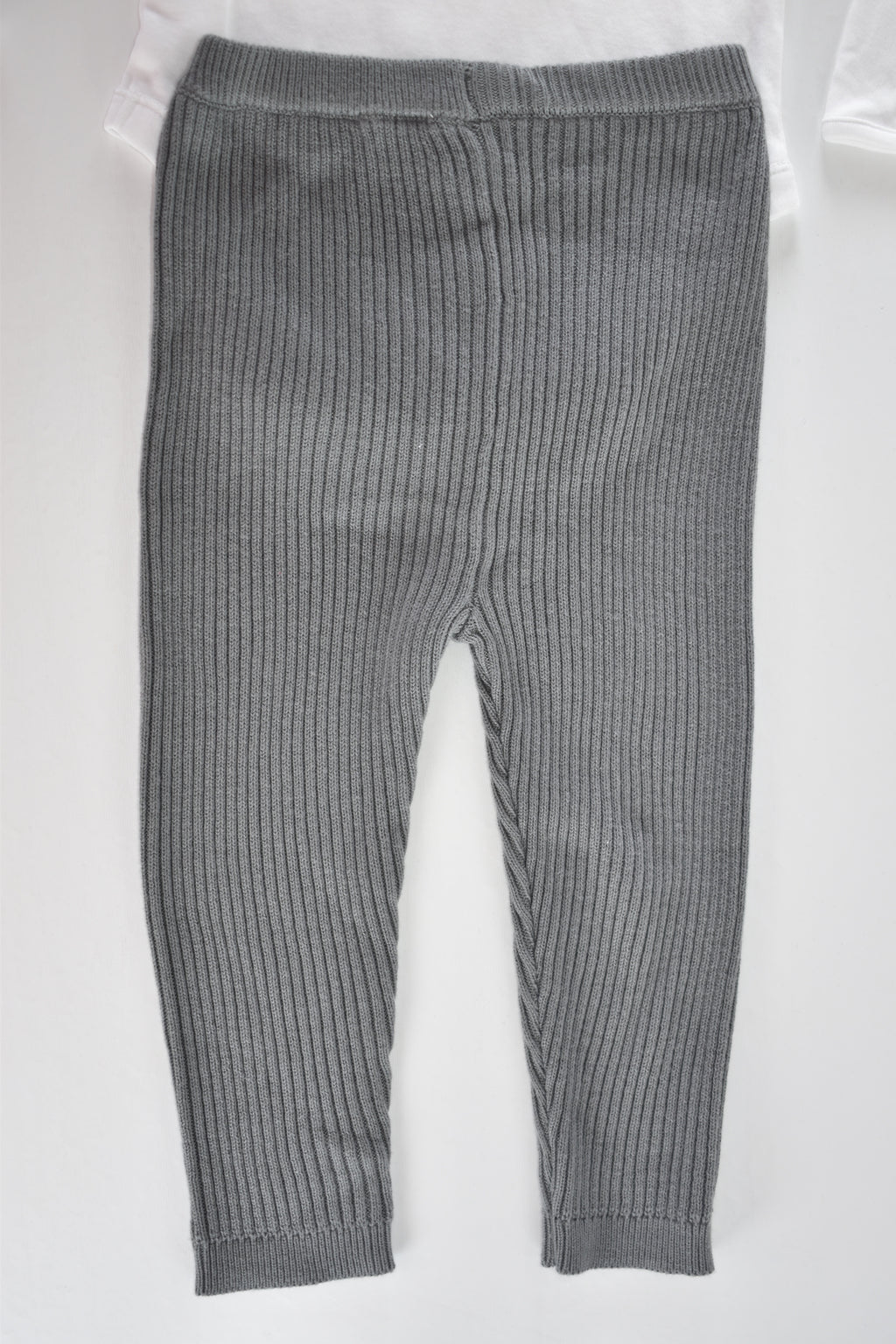 Ensemble body à manches longues et legging en maille