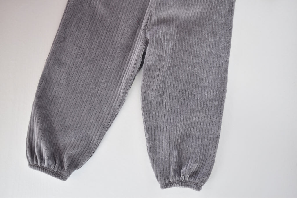 Ensemble body à manches longues et pantalon côtelé