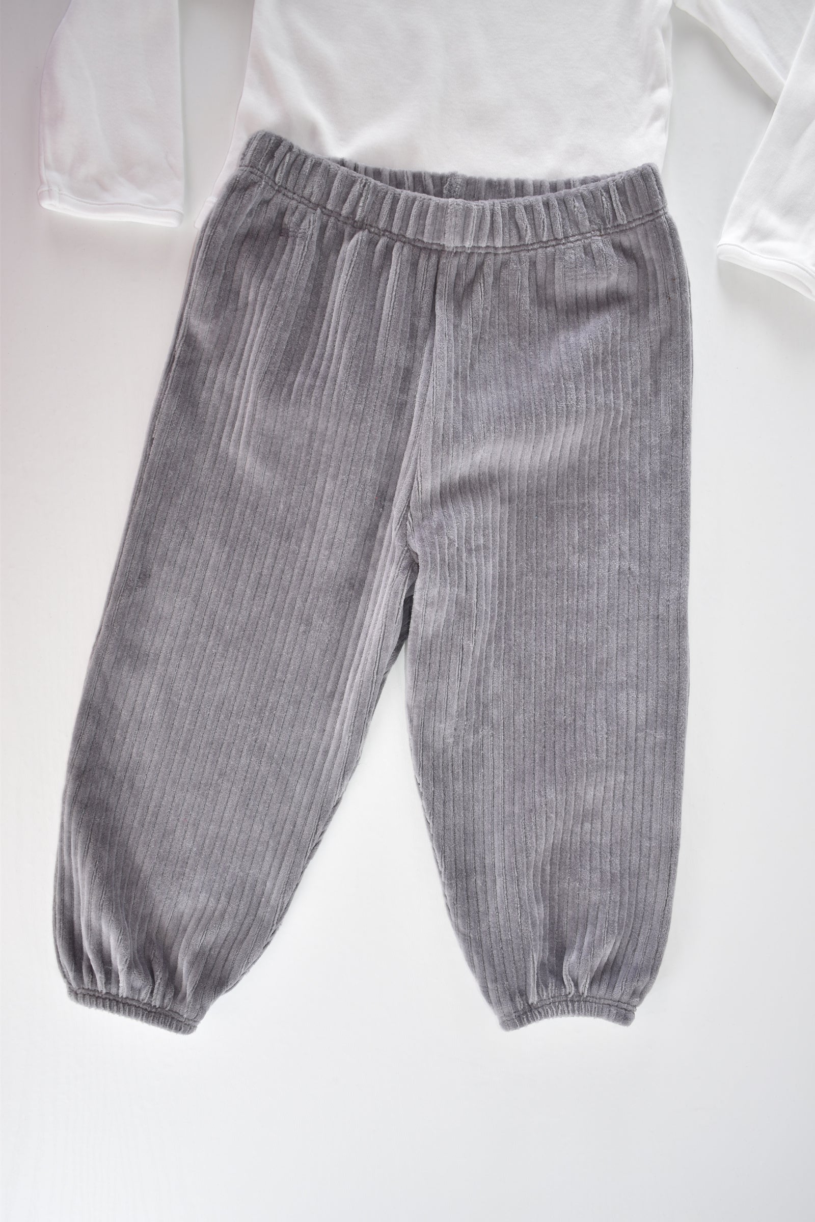 Ensemble body à manches longues et pantalon côtelé