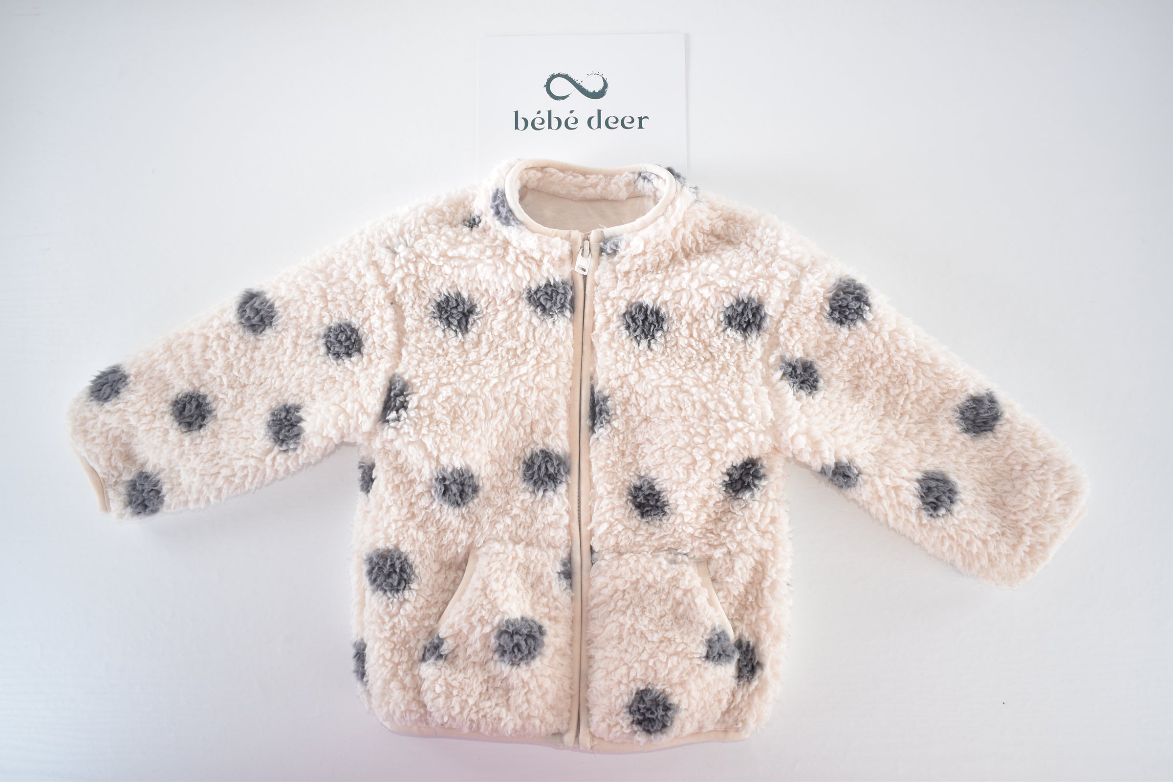 Veste confortable en molleton façon nounours
