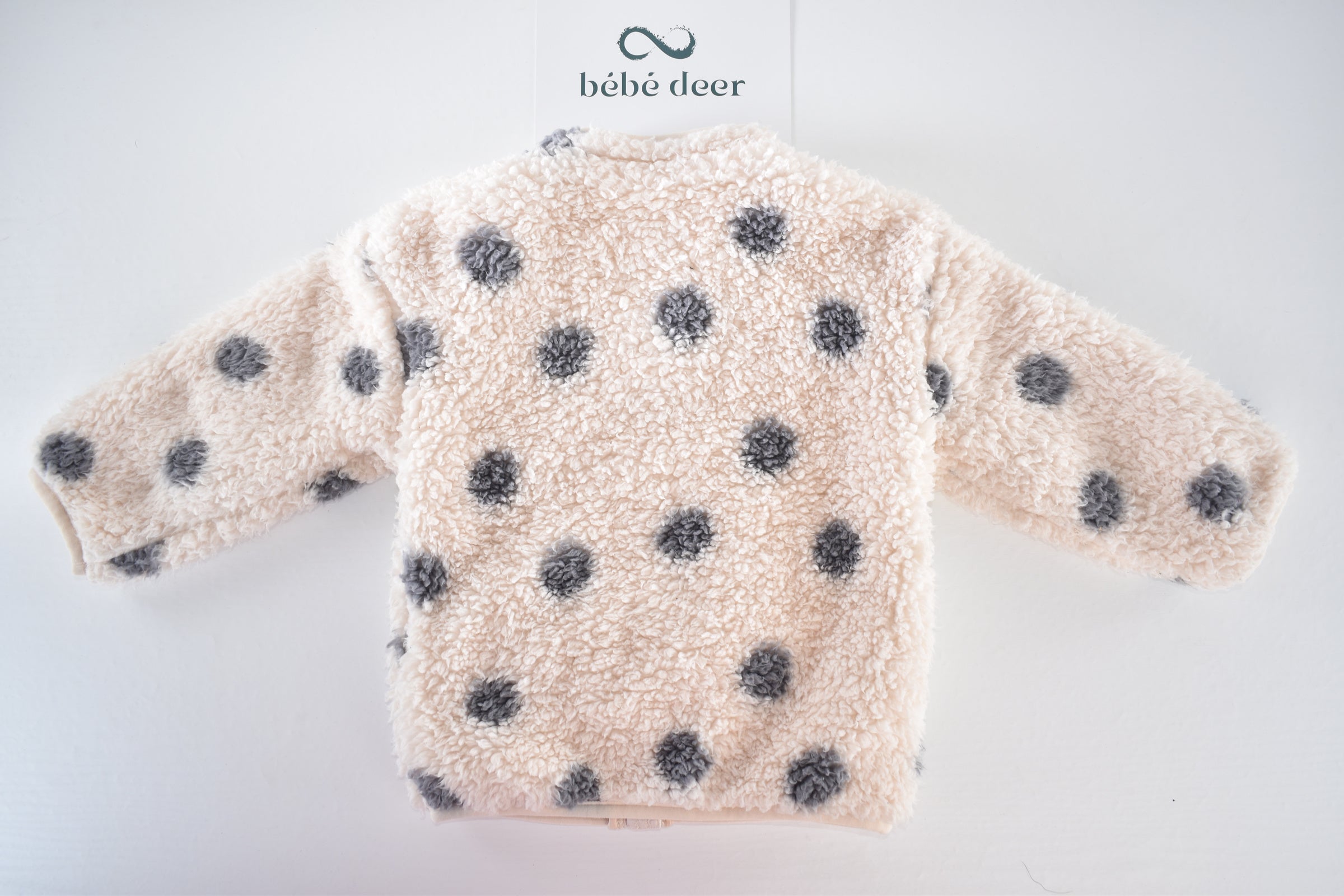 Veste confortable en molleton façon nounours