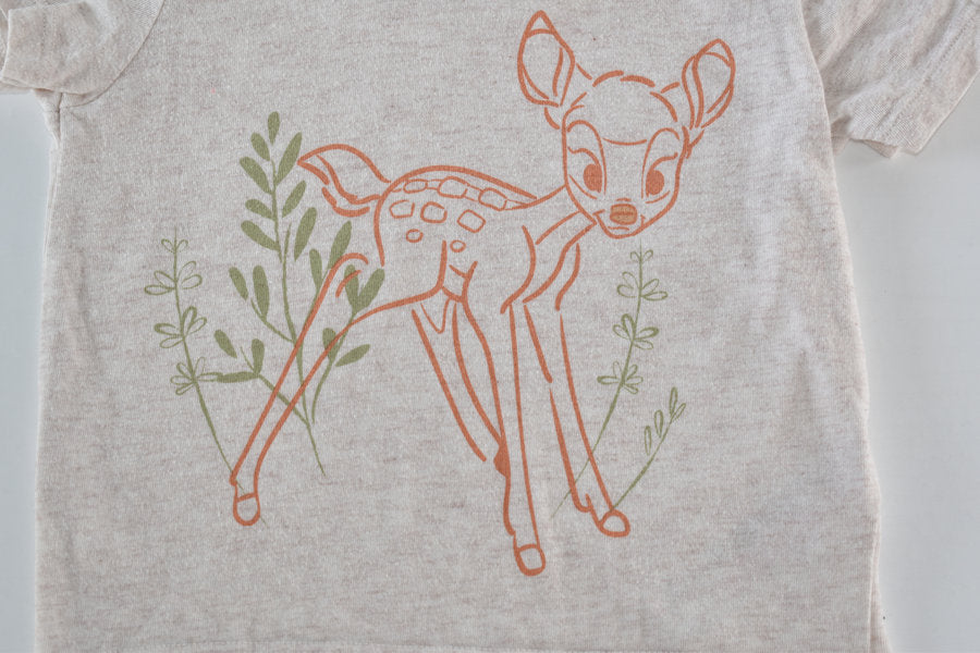 Top featuring a sweet deer