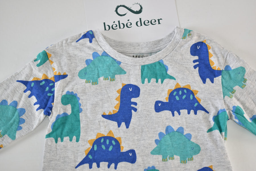Top with dinosaur print