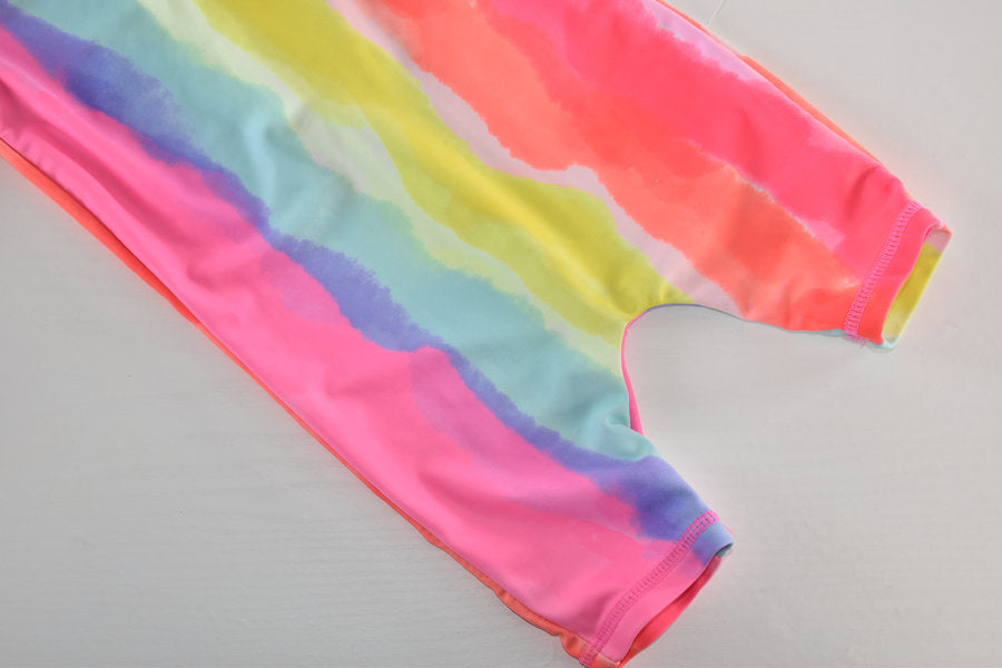 Rainbow rash suit